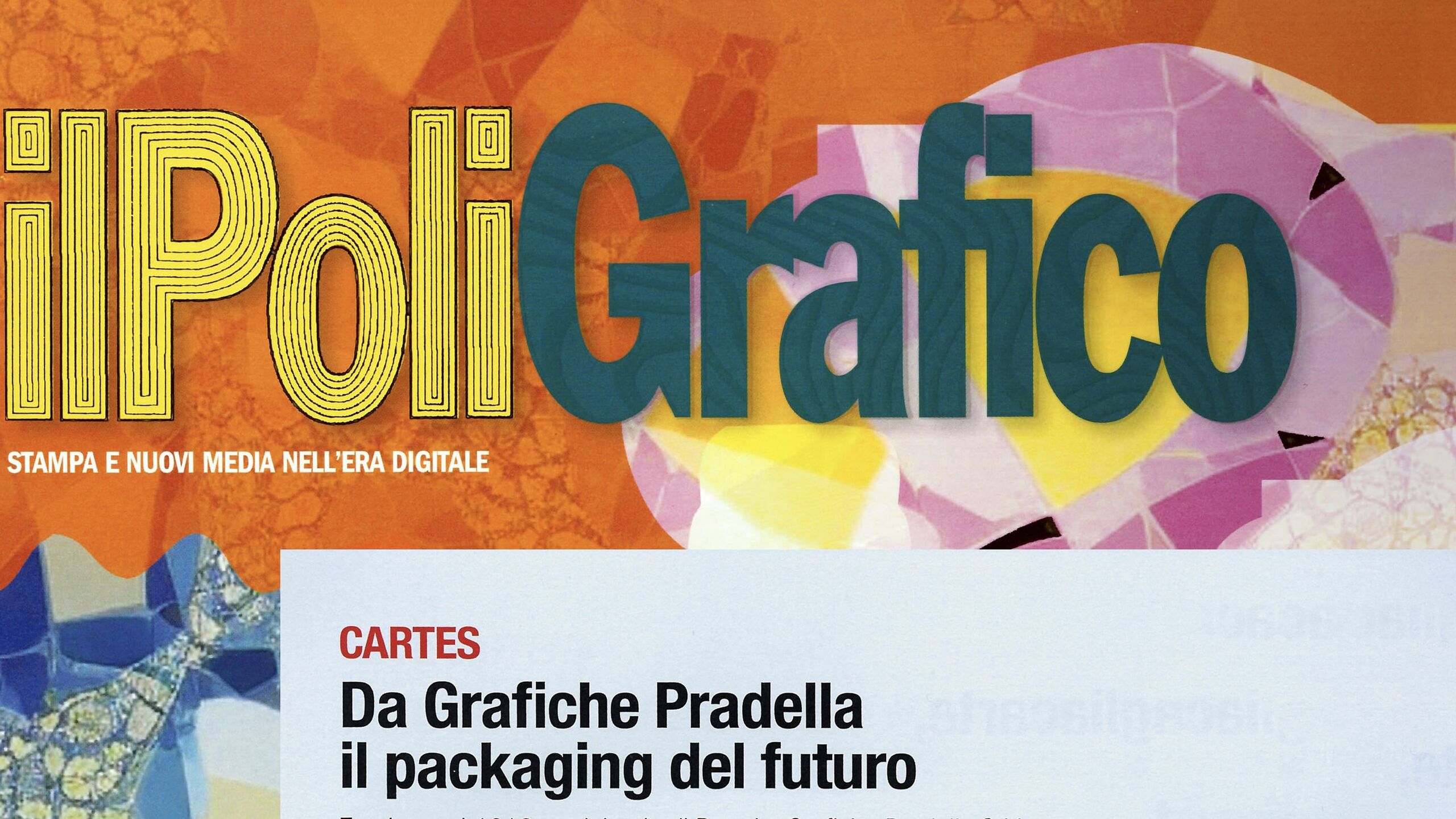 Grafiche Pradella su ilPoliGrafico: il packaging del futuro